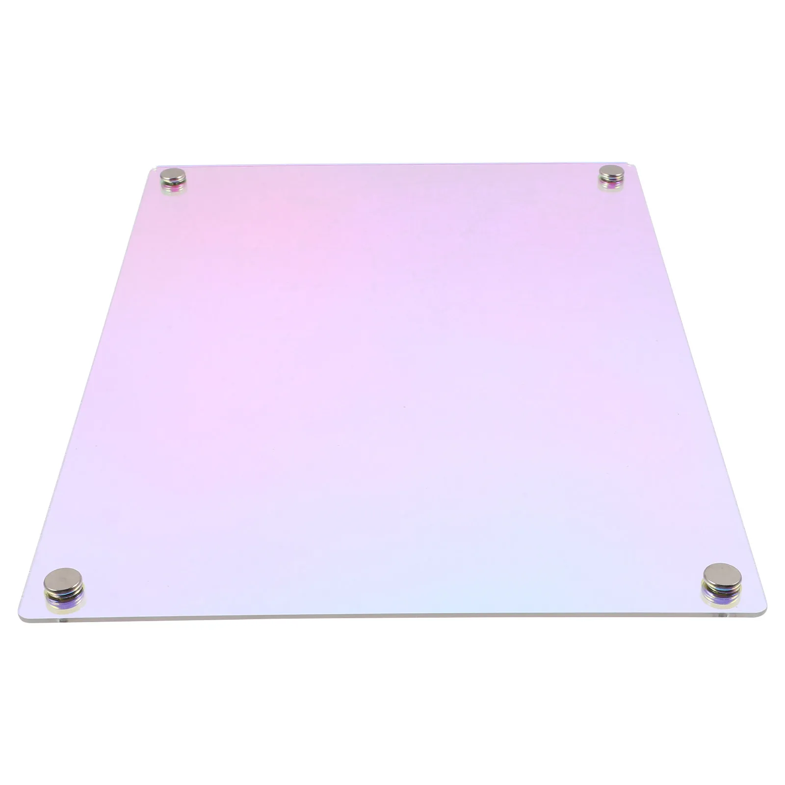 Magnetic Acrylic Refrigerator Dry Erase Board Weekly Planner Memo Board for Kitchen Notes and Reminders
