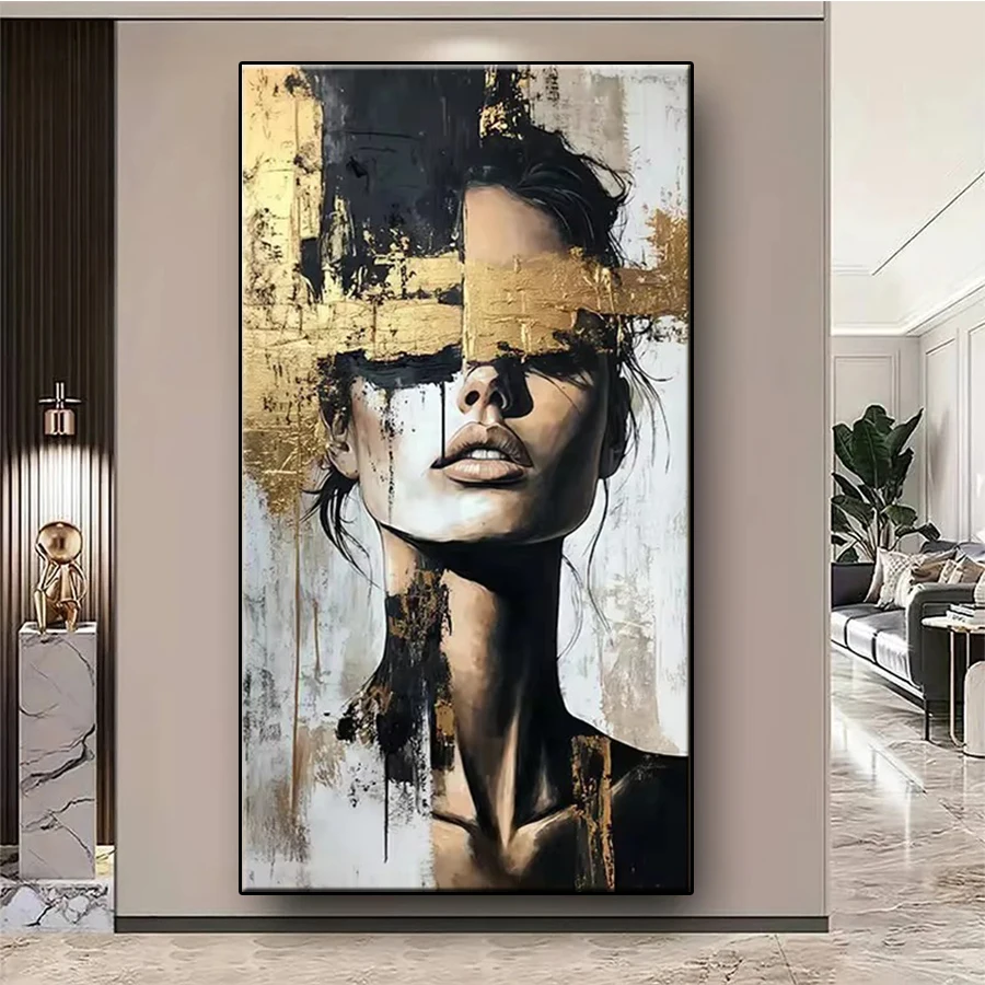 Diamond Mosaic Picture Kit New Abstract Women in Modern Art Diamond Painting Cross Stitch Adult Decoration Wall Art