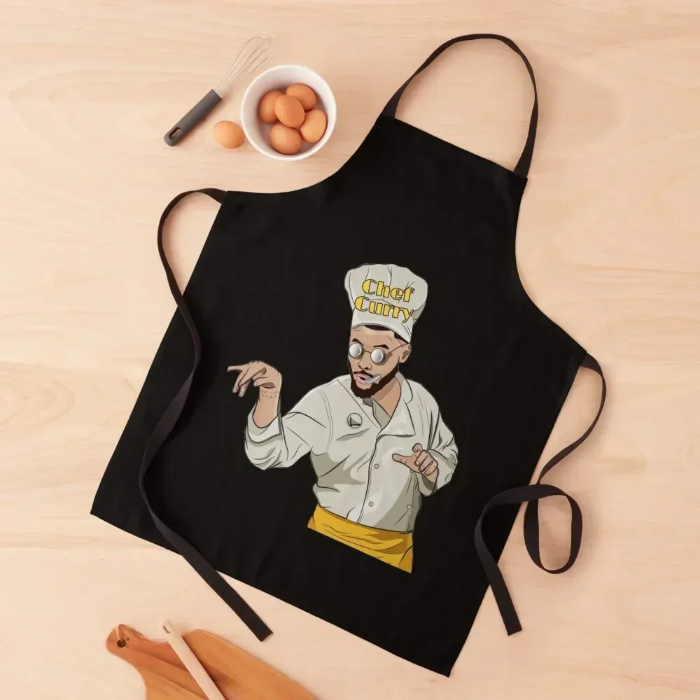 

Chef Curry Apron Kitchen Accessories 2022 kitchen woman beauty master christmas kitchen Apron
