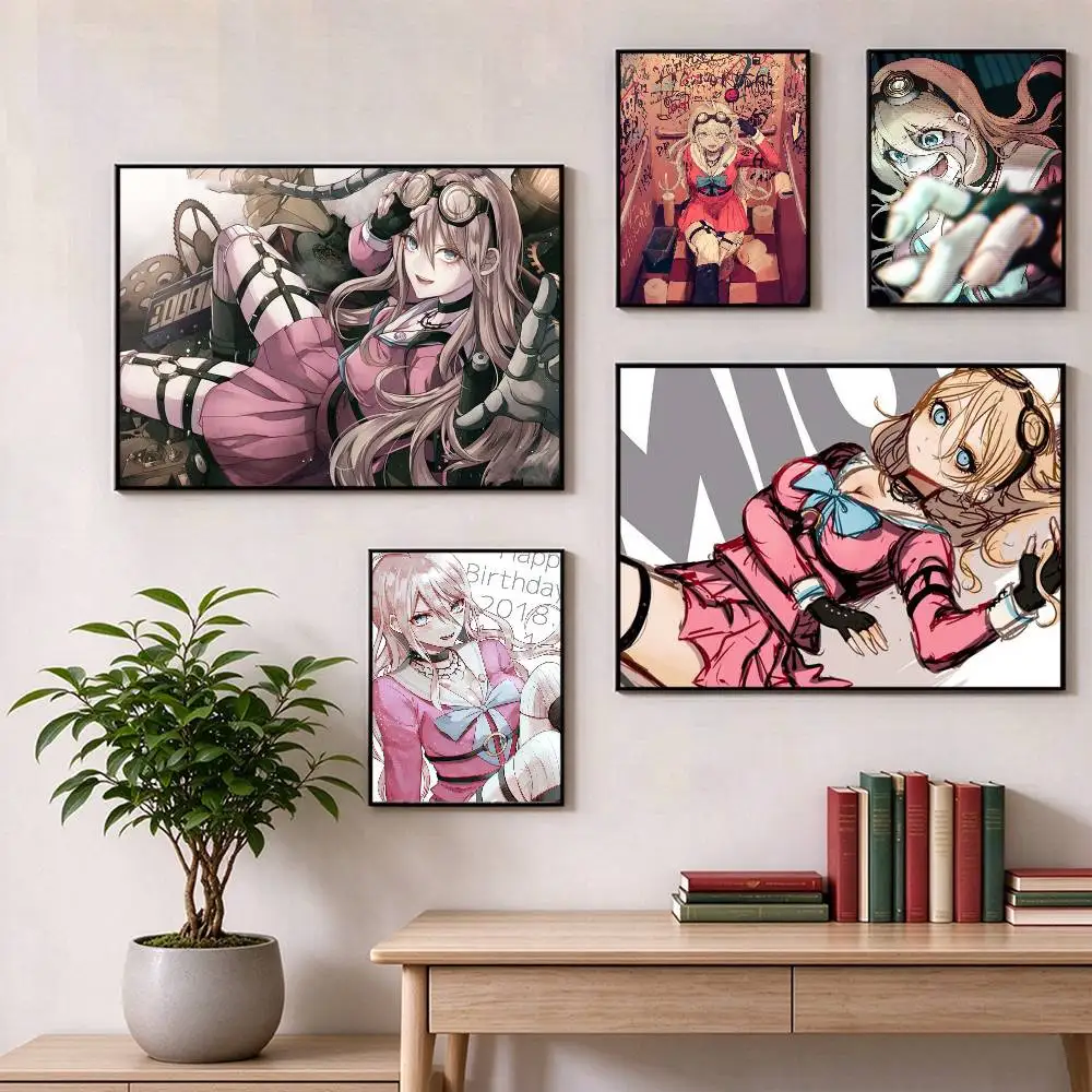 Danganronpa V3 Miu Iruma  Poster High Quality Dorm Living Room Aesthetic Wall Decoration Painting Stickers Gift