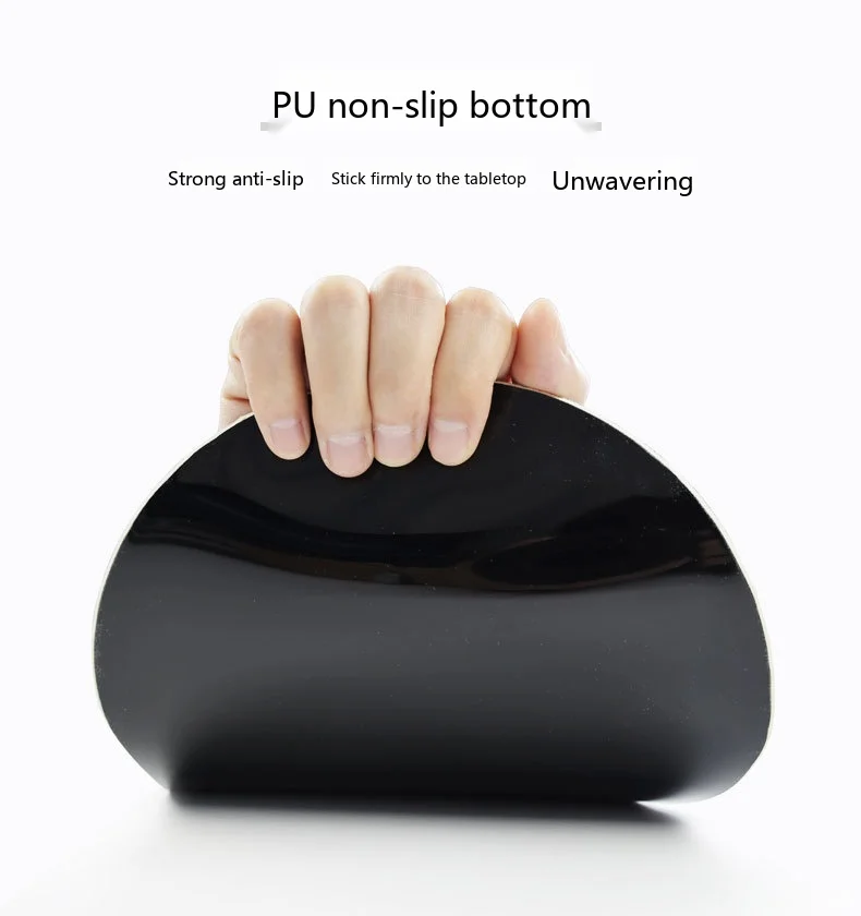 Schaumstoff-Handgelenkauflage Tastatur-Pad-Set Bambus-Design 2 Farben Büro Gaming Ergonomische Rutschfeste Schreibtischunterlage – Detail 6
