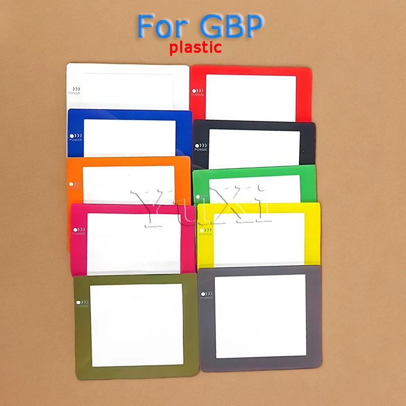 YuXi-Protecteur d'écran en plastique pour console de campagne, couvercle d'objectif, remplacement de poche pour garçon délibérément, coque, 1PC