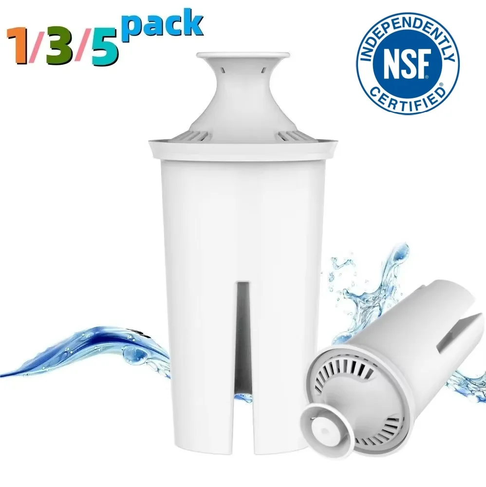 NSF Certified Pitcher Water Filter Cartridge,  Dispensers Replacement Filter Cartridge