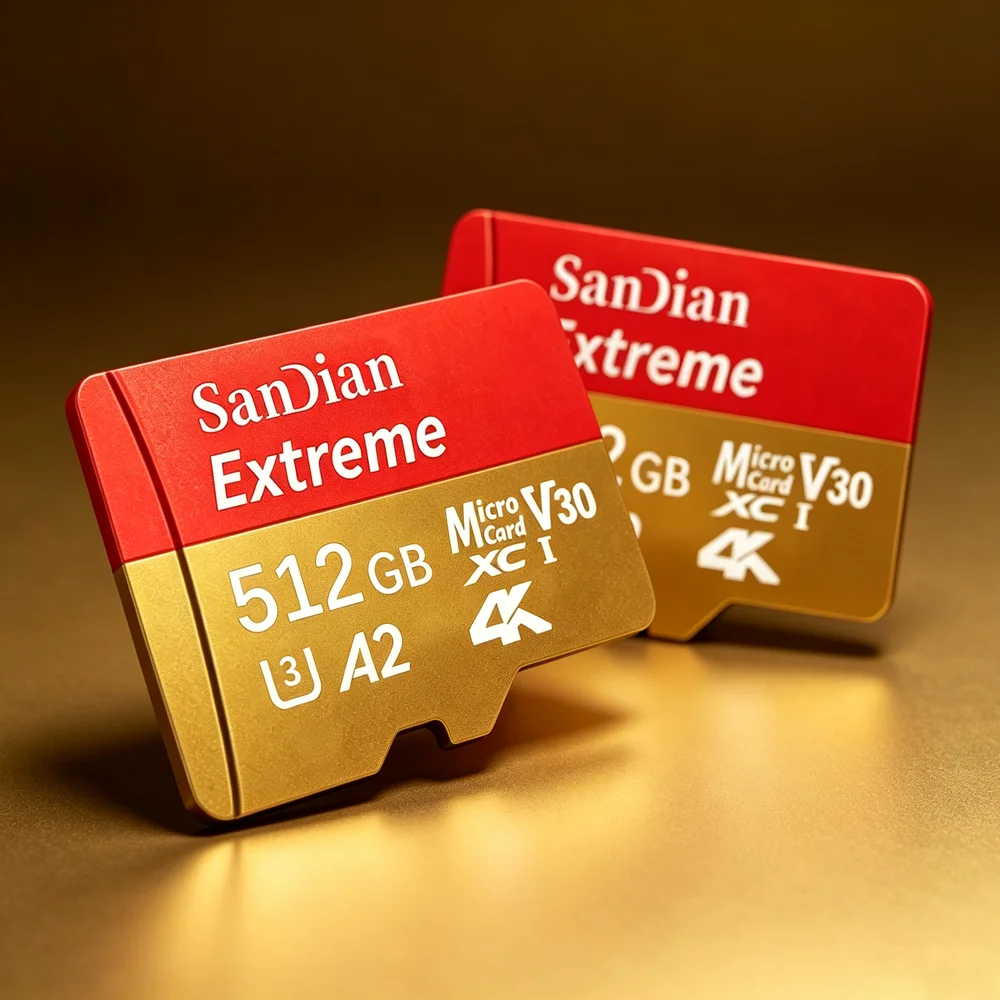 Action Camera Micro Sd Card 128Gb V30 - Scheda di Memoria Micro SD ad