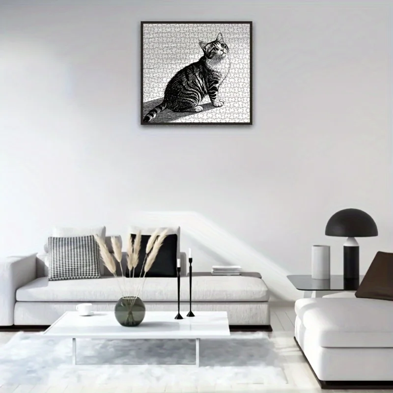 Independent Kitten 992-Piece Jigsaw Puzzle 60.6x60.6cm Premium Packaging Cat Lover Home Decor Collectible
