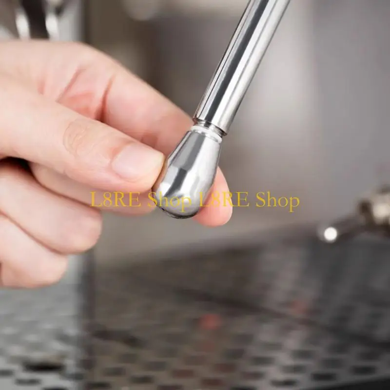 L8RE Stainless Steel Steam Wand Tip Latte Art Steam Nozzle Coffee Machine Accessory