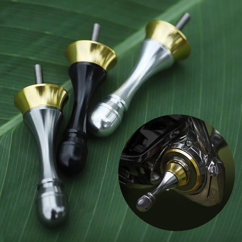 1pc Aluminum Alloy Balance Rod Accessories Durable Handle Stabilizer Aluminum alloy Winding Wheel Balancer Fishing Accessories