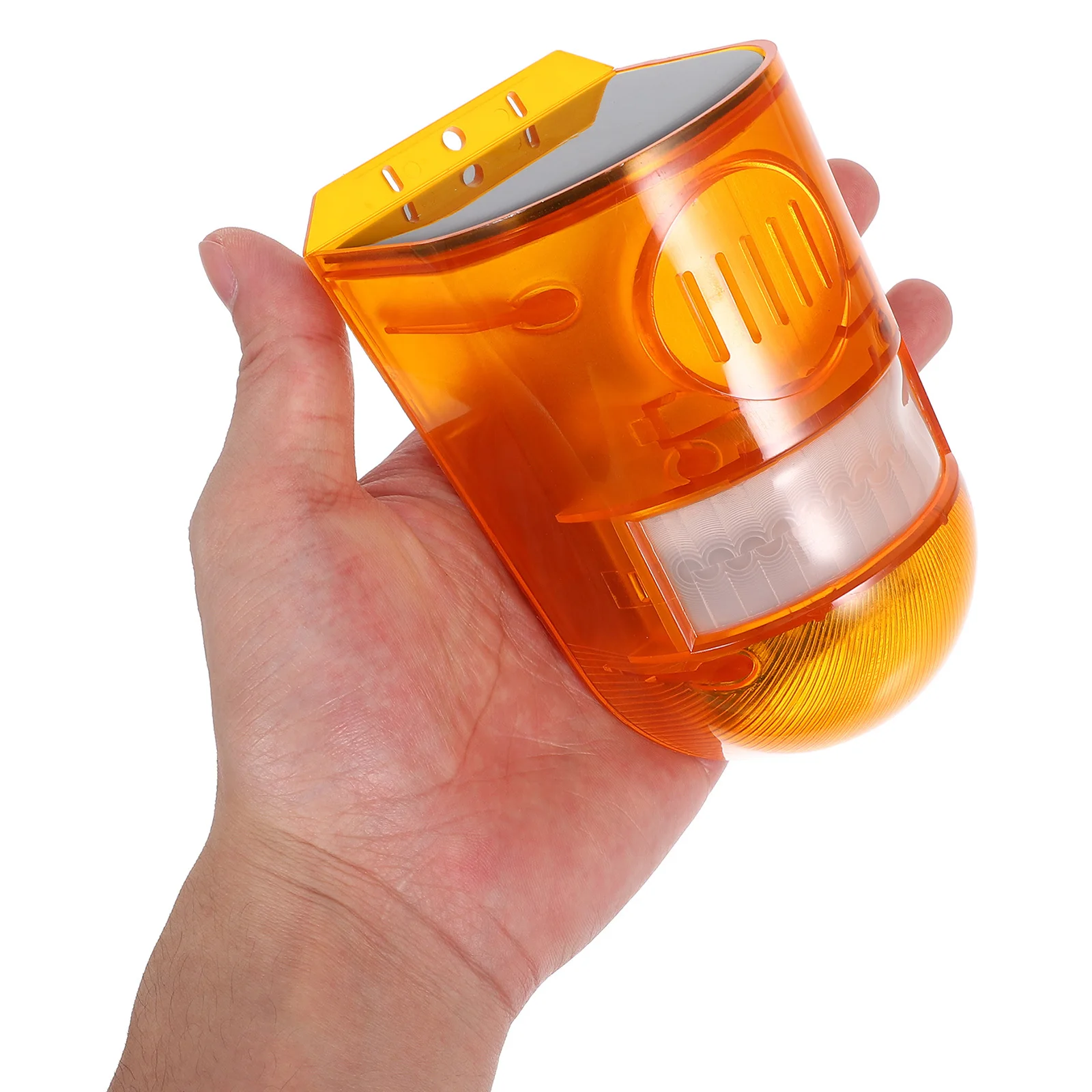 

Solar Warning Light with Sensor Multifunctional Outdoor Security Lamp for Farm Garden Construction IP65 Waterproof