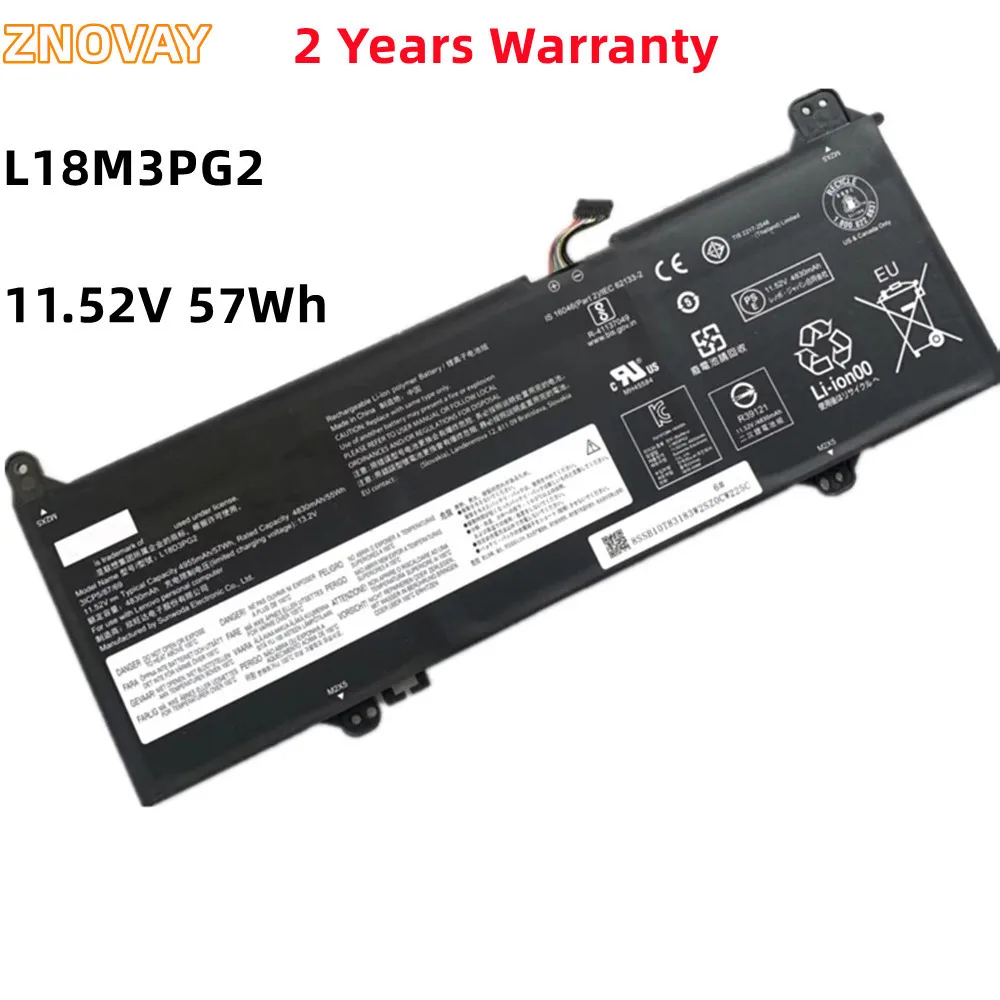 

Аккумулятор ZNOVAY L18M3PG2 L18M3PG3 для ноутбука Lenovo S345-14AST 14W L18D3PG2 L18L3PG2 5B10T09111 5B10T04979 5B10T09113 B10W13942