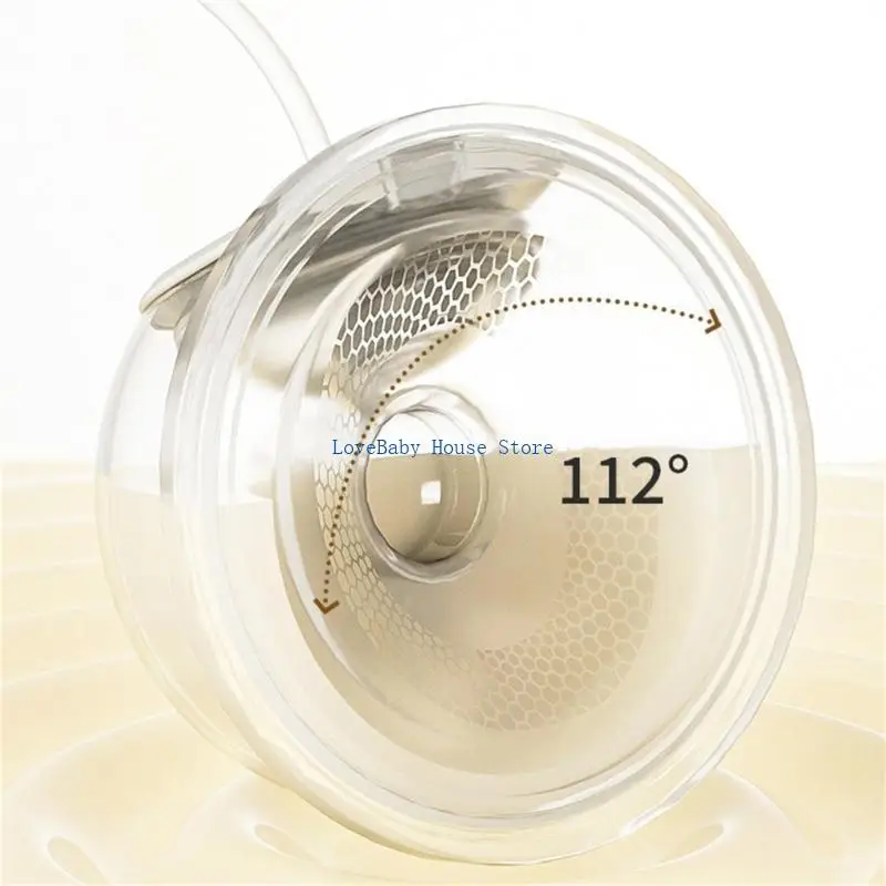 BX0D مضخة الرضاعة الطبيعية الكهربائية القابلة للفصل مزدوجة الجانب جامع الحليب التلقائي غير مرئية يرتدي مضخة الحليب للأمهات #3