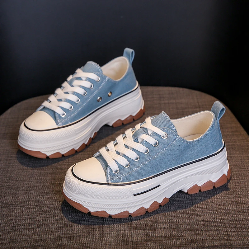 2023 New Shoes for Women Low Top Canvas Shoes High Quality Vulcanized Casual Ladies Shoes  Running Designer Shoes Sneakers