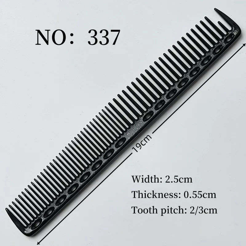 337 Hairdressing Comb Barber's Special Cutting Comb Male Female Styling Trimming Comb Barber Shop Professional Accessories Tools