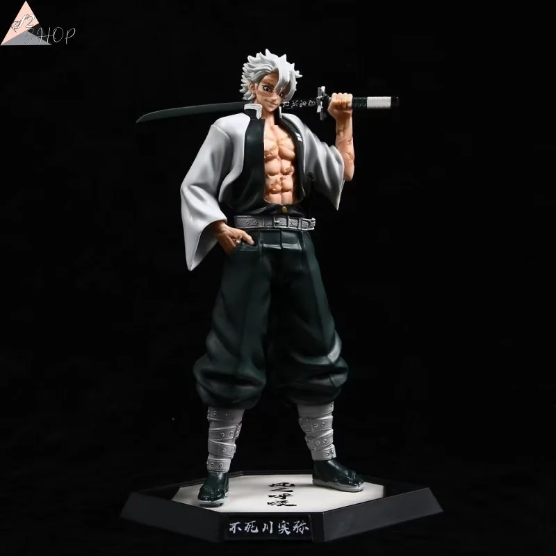 

Demon Slayer Sanemi Shinazugawa Figure Wind Hashira Articulated Action Model Anime Collectible Gift