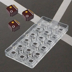 7 Types Available Food Grade Polycarbonate Chocolate Molds Magnetic Transfer Plate Chocolate Mould Kitchen PC Candy Baking Tools