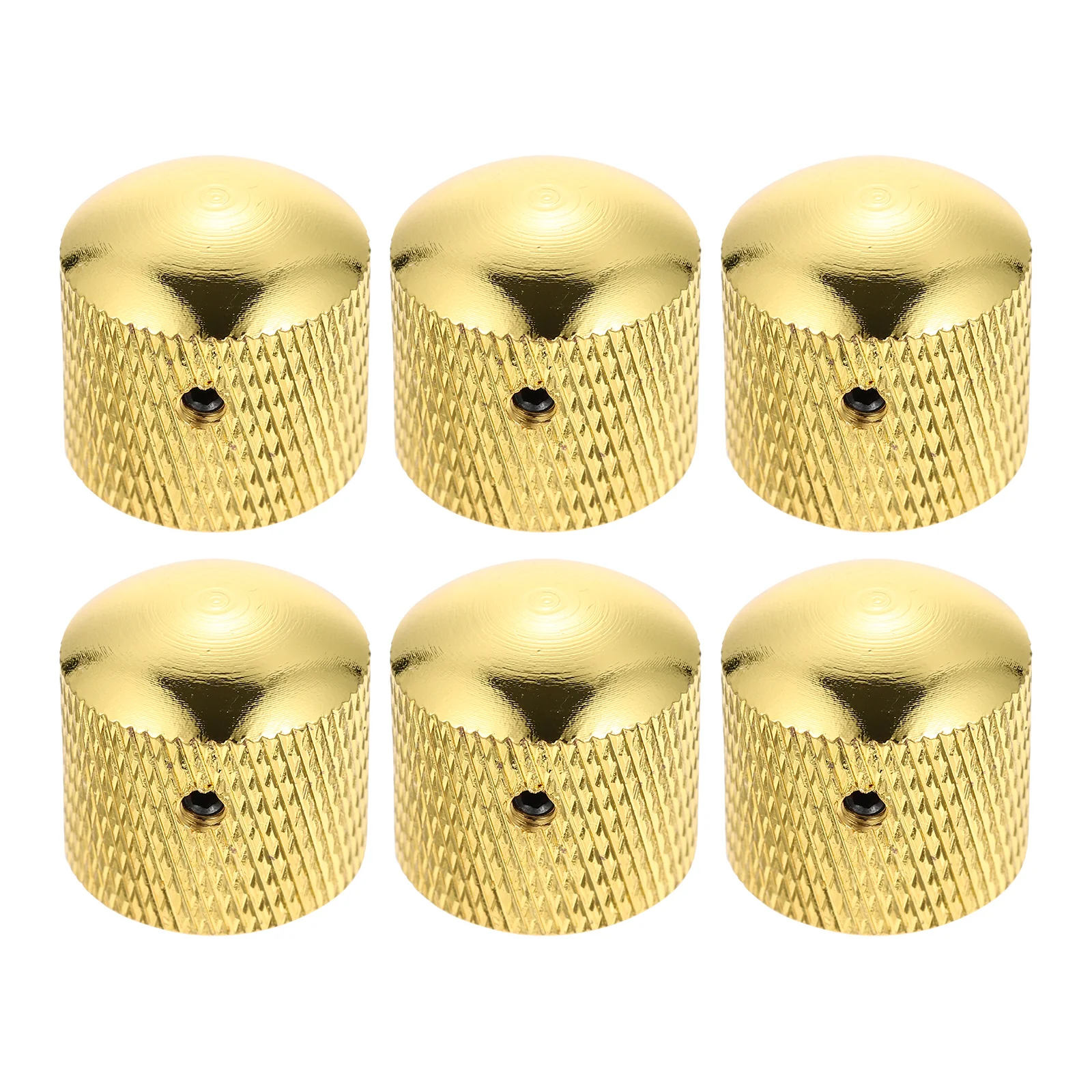 

6Pcs Guitar Volume Caps Durable Potentiometer Knobs Easy Installation Gift for Musicians Guitar Potentiometer Knobs