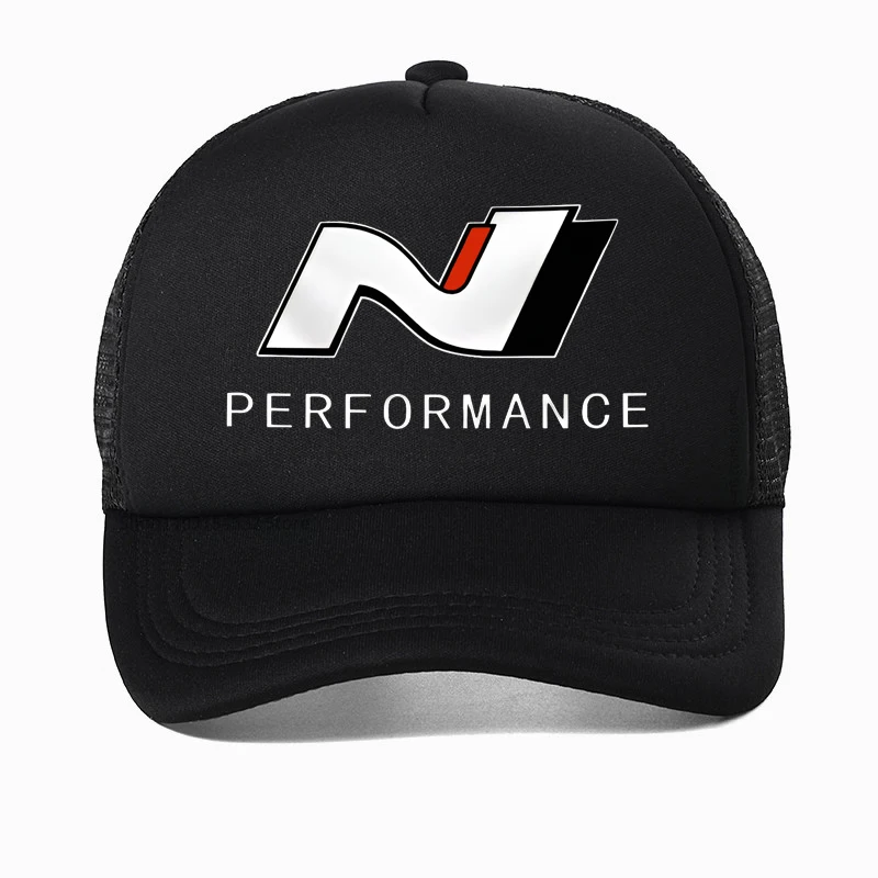 

N Performance Baseball Cap Fashion Casual cool Caps Adjustable Hat Summer Unisex Mesh breathable Trucker Hats