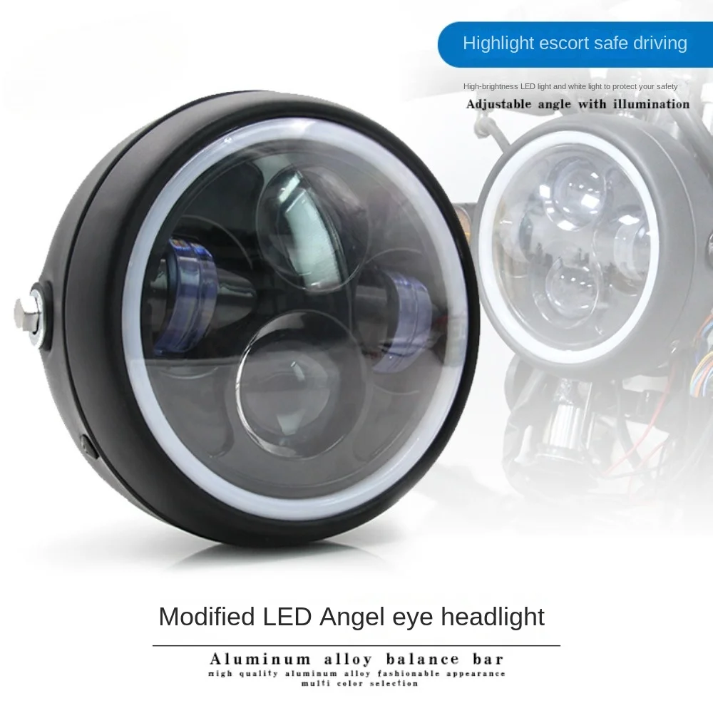 

Модификация аксессуаров для мотоцикла Φ для Harley CG125 GN125 фары ангельские глазки