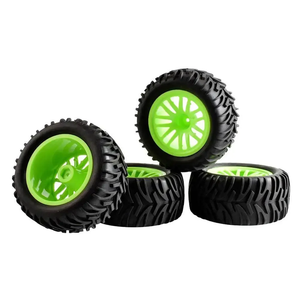 RC T88126 Wheel & Rubber Tires insert sponge 4Pcs For HSP 1:10 Monster Truck