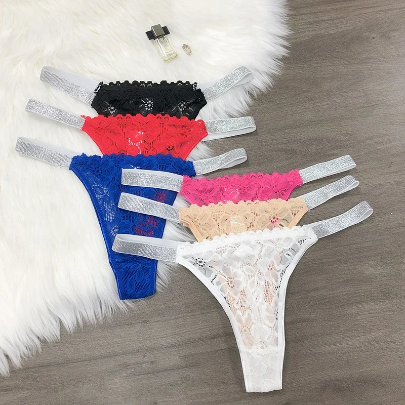 Customized Letter Sexy Lace Thong Panties for Women Custom G-String Name Jewelry Underwear Sexy Lady Bikini Hot Wife Gift