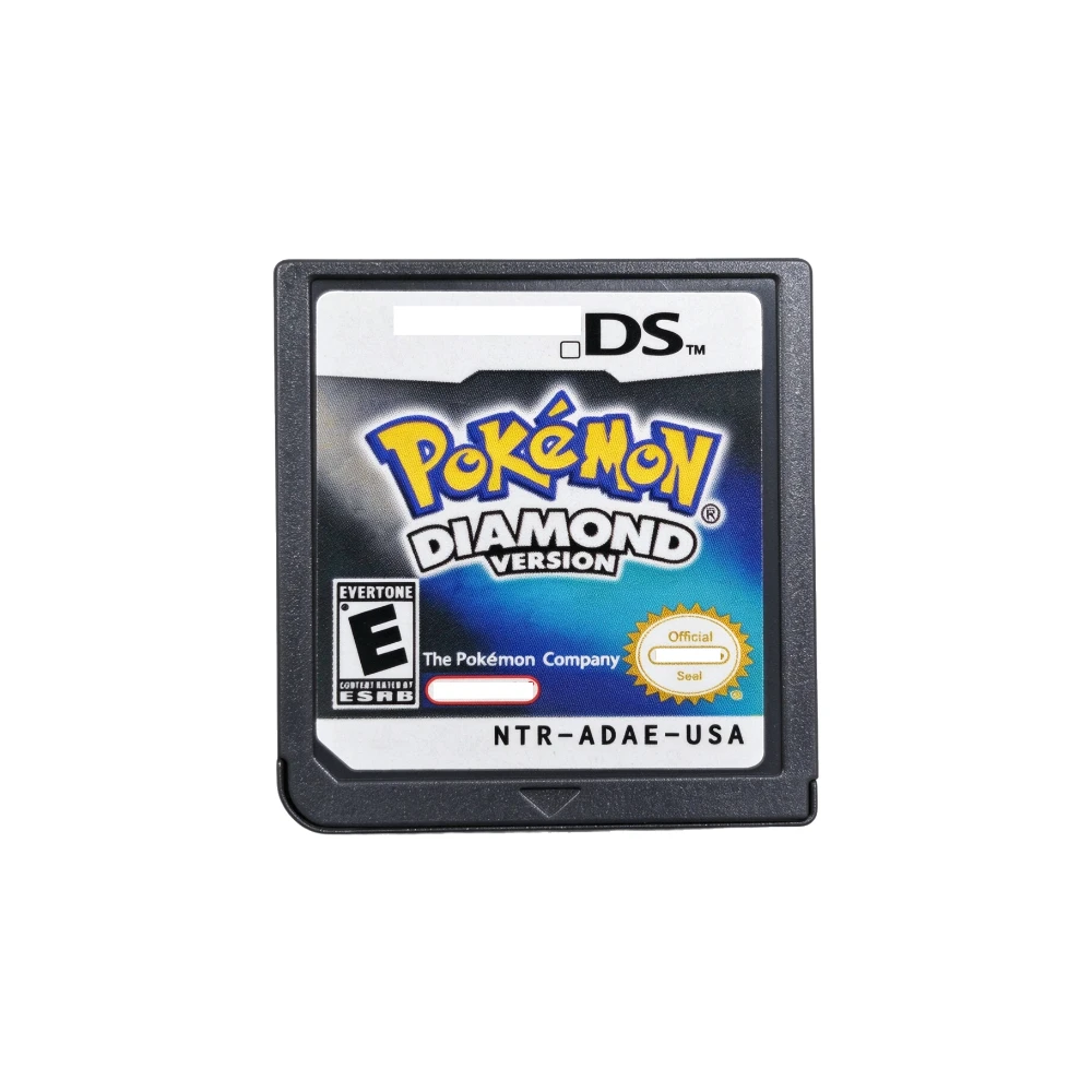 DS Game Card Pearl Diamond Platinum Version NDS Cartridge Retro Video Game Collection English Language Gift For Fans Classic RPG