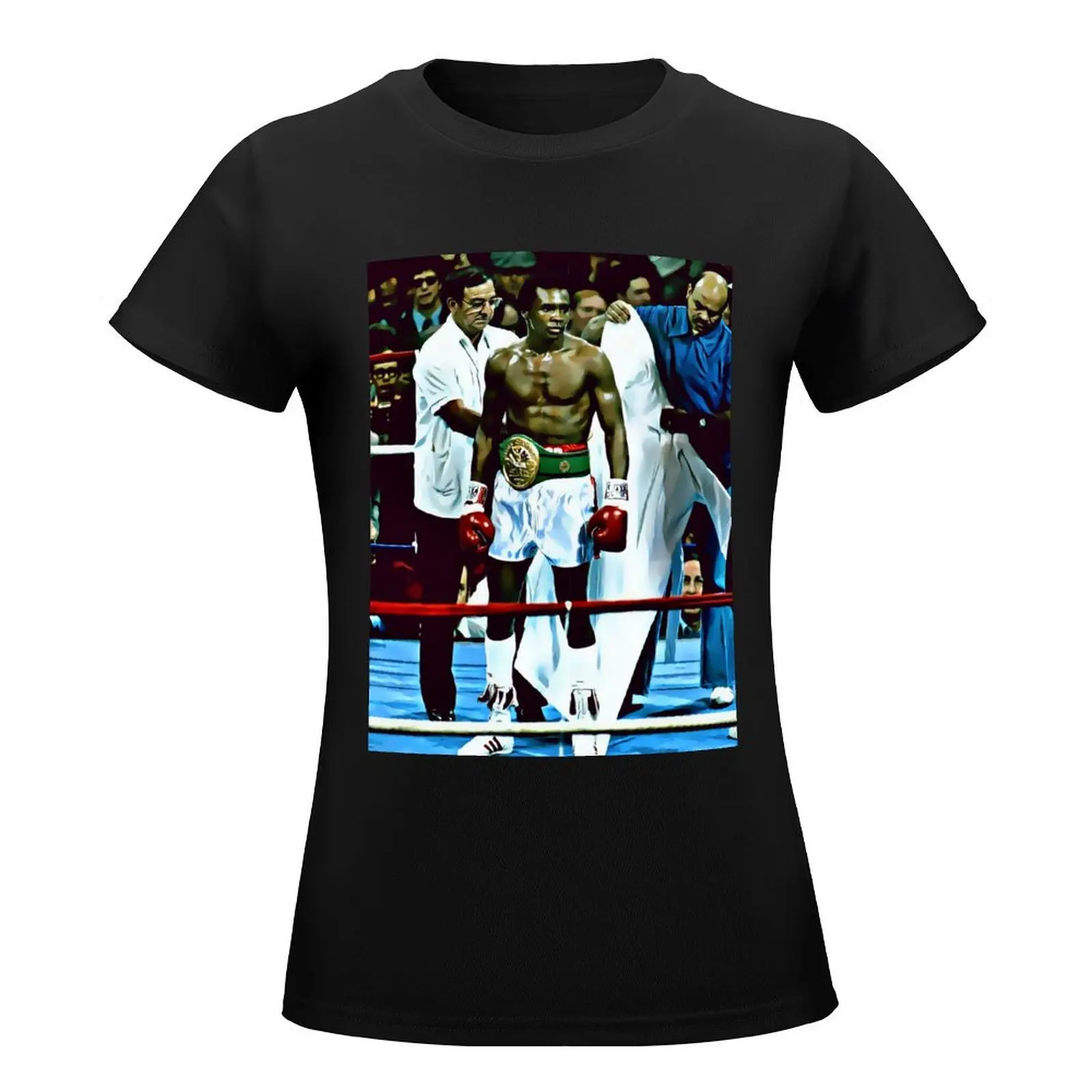 Sugar Ray Leonard T-Shirt aesthetic clothes cute tops cute clothes oversized tops Women