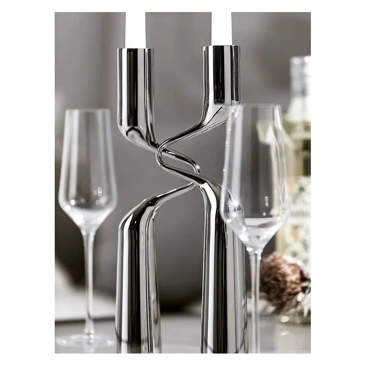 Home Tool Elegant Metal Candle Holders for Home Decor, Wedding Gifts, and Room Decoration