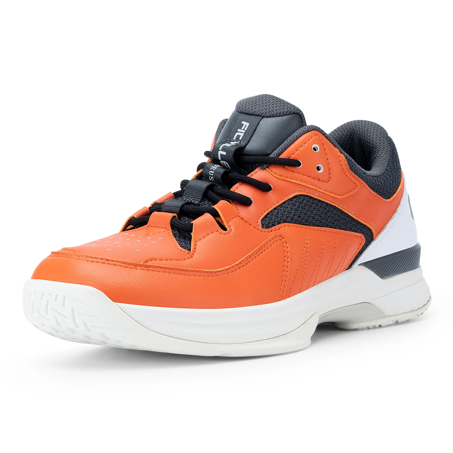 FitVille Men‘s Pickleball Shoes Comfortable EXtra Wide Sneakers All Court Tennis Shoes with Arch Support for Plantar Fasciitis