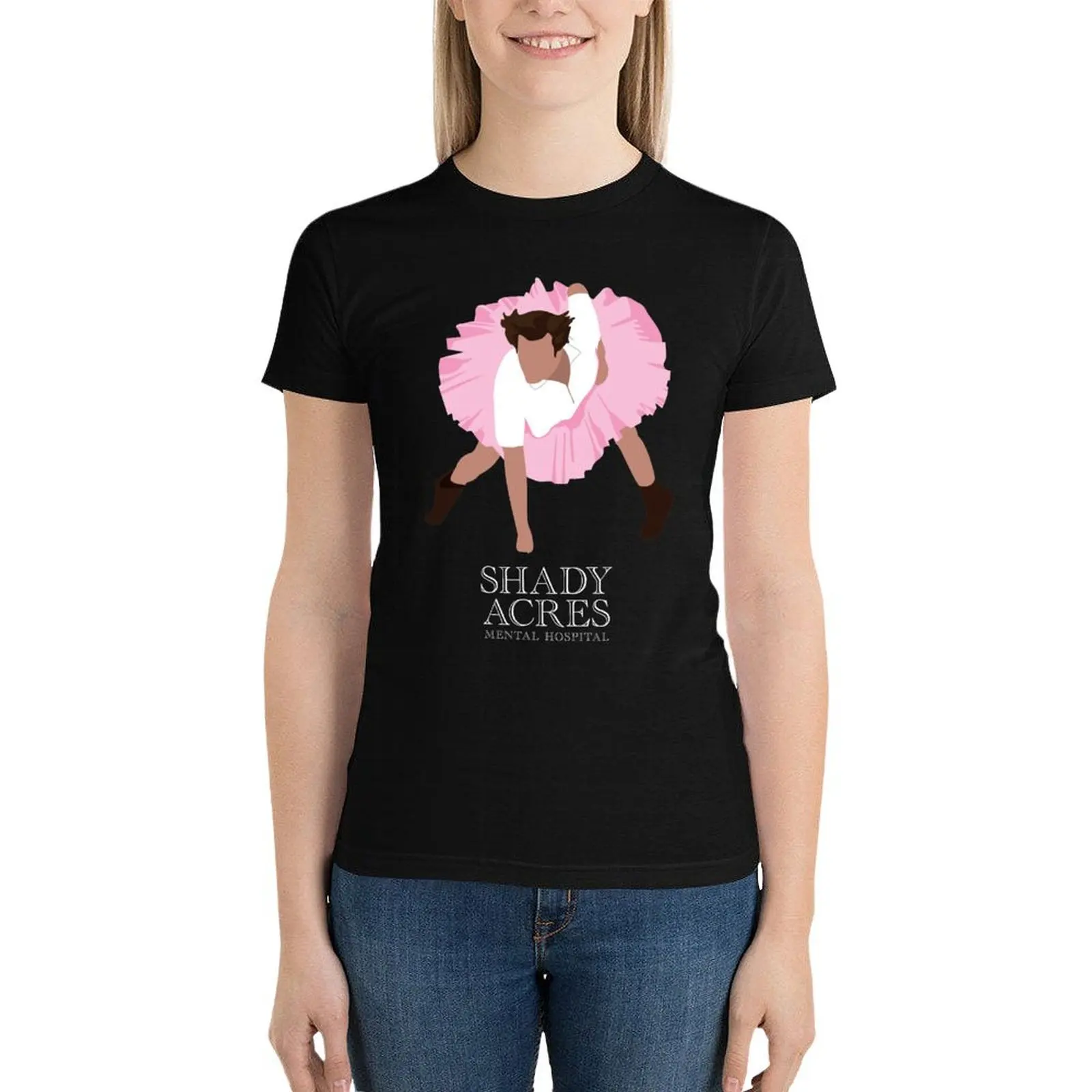 

Shady Acres T-Shirt oversized summer clothes t-shirts for Women graphic tees