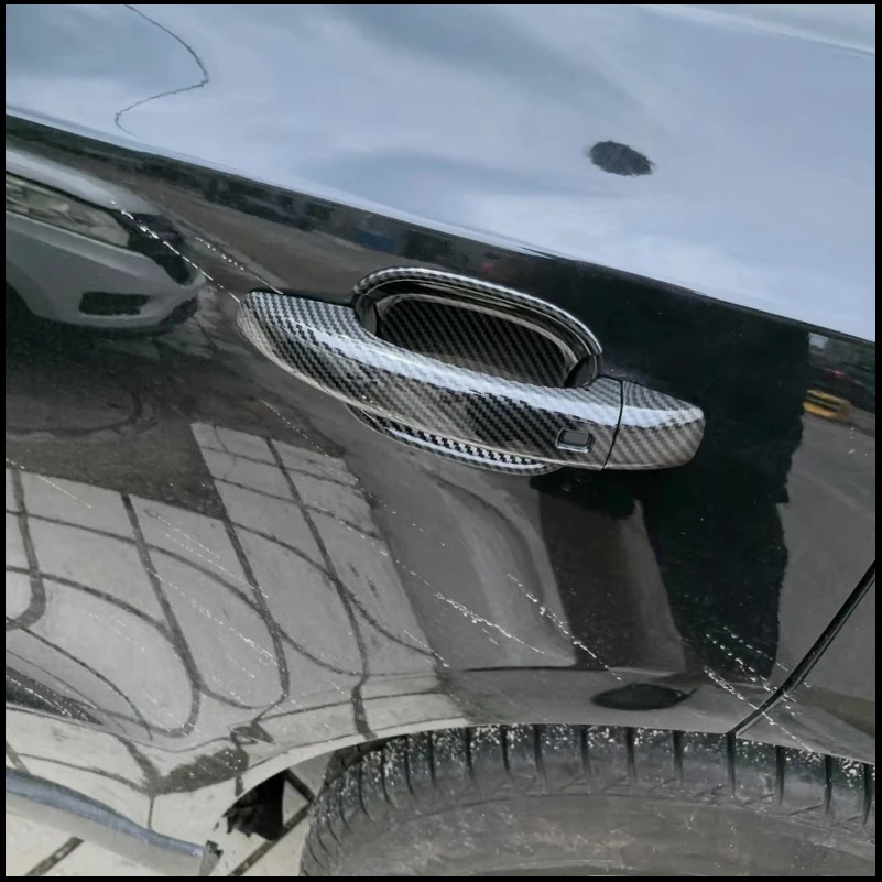 

FOR Audi Q5 2009-2015 Door Handle Bowl CUP COVER STICKER TRIM Decorative Frame Car Styling Auto Parts Accessories