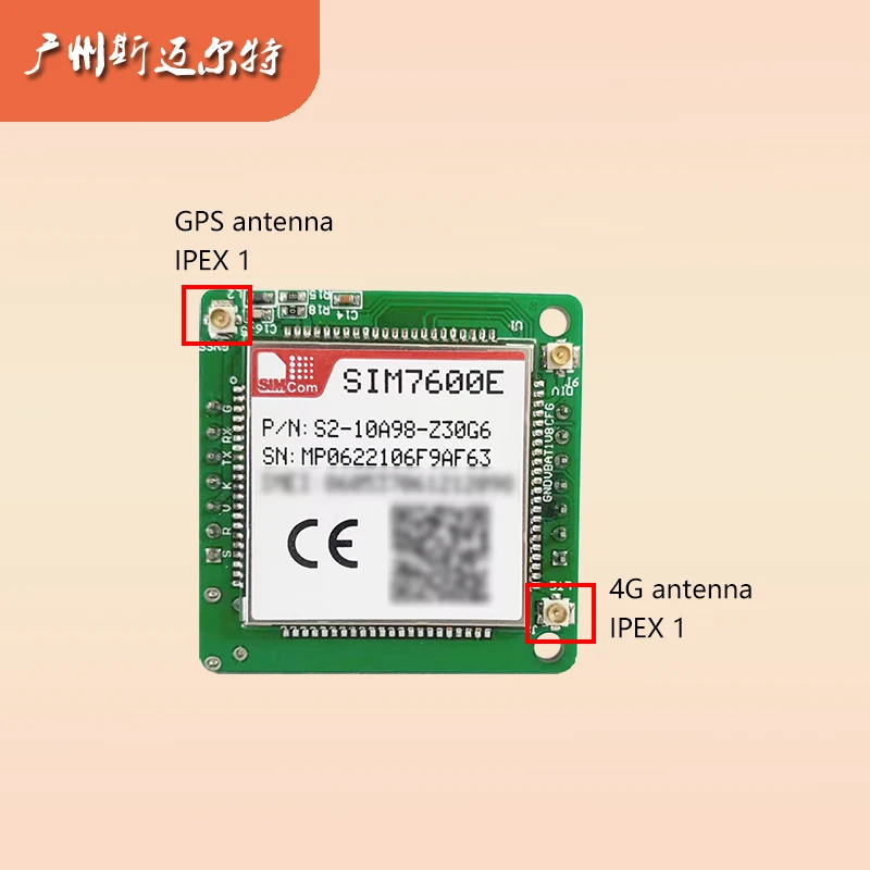 Global Versio 4G LTE CAT1 CATM SIM7600E Mini Scheda Di Sviluppo STM32 Telecomando GPS Kompatibel Dengan Sim7600