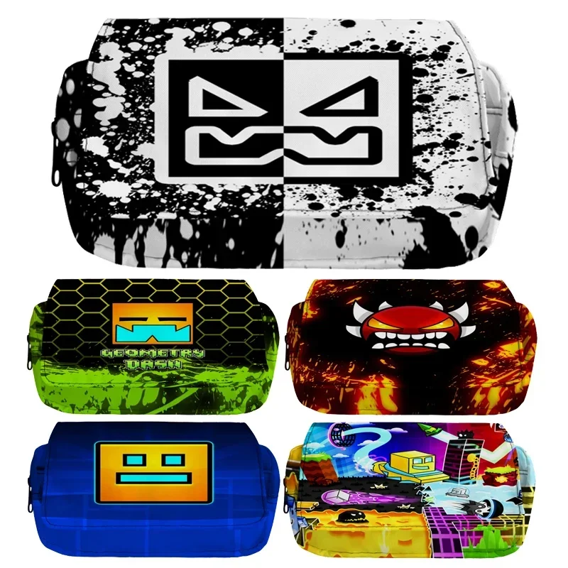 angry-geometry-dash-caneta-caixa-kawaii-lapis-caso-organizador-bolsa-para-meninas-meninos-material-escolar-acessorios-de-escritorio-saco-de-papelaria