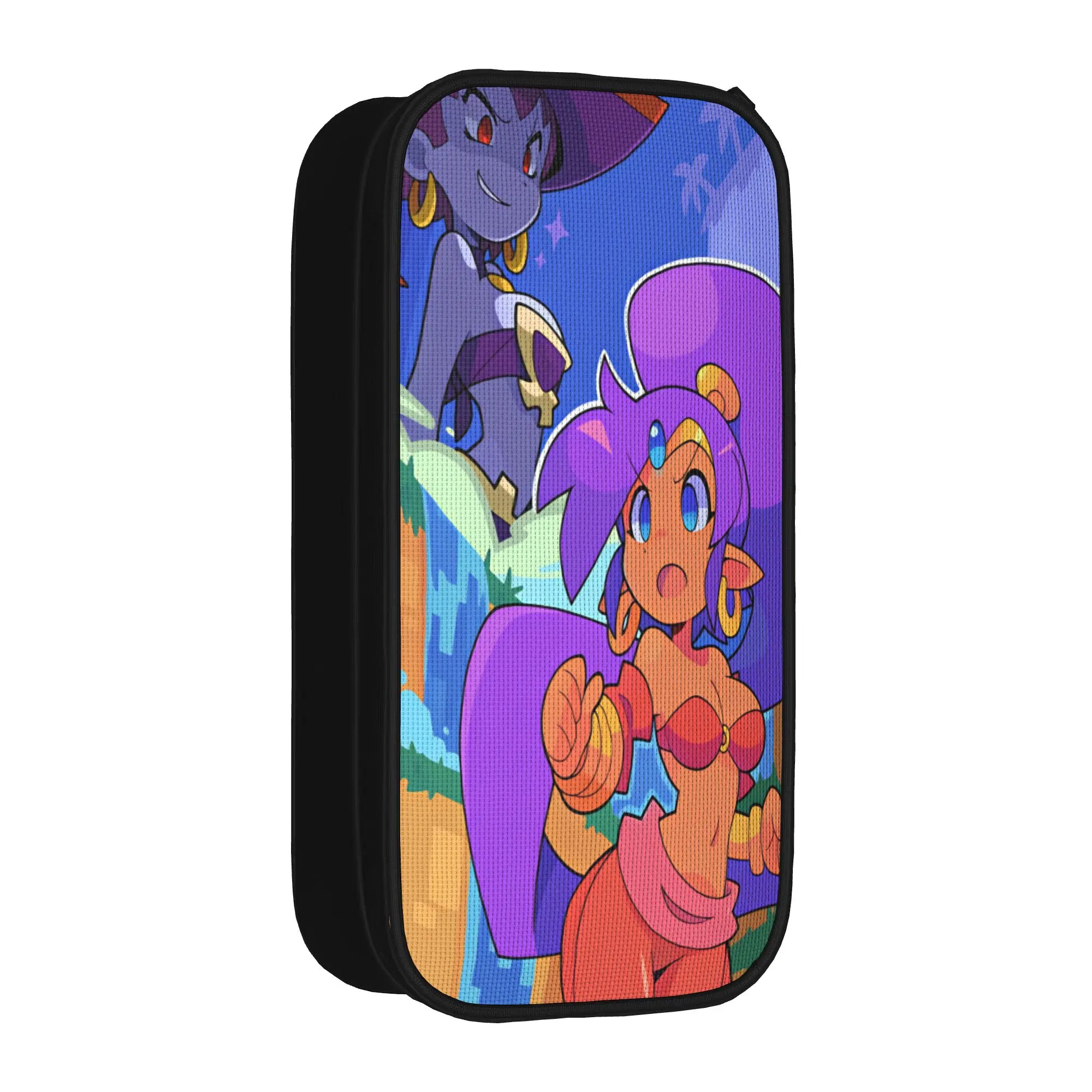 Shantae Half Genie Pencil Case  Back To School Pencil Cases Zipper Boy Girl Vintage Portable Pencil Bag Stationery Organizer