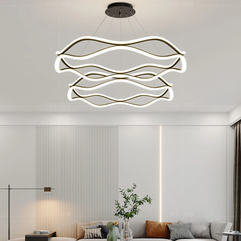 nordic led pendant light lustre anel de luxo pendurado lampada decoracao para casa iluminacao interior quarto sala de jantar 01