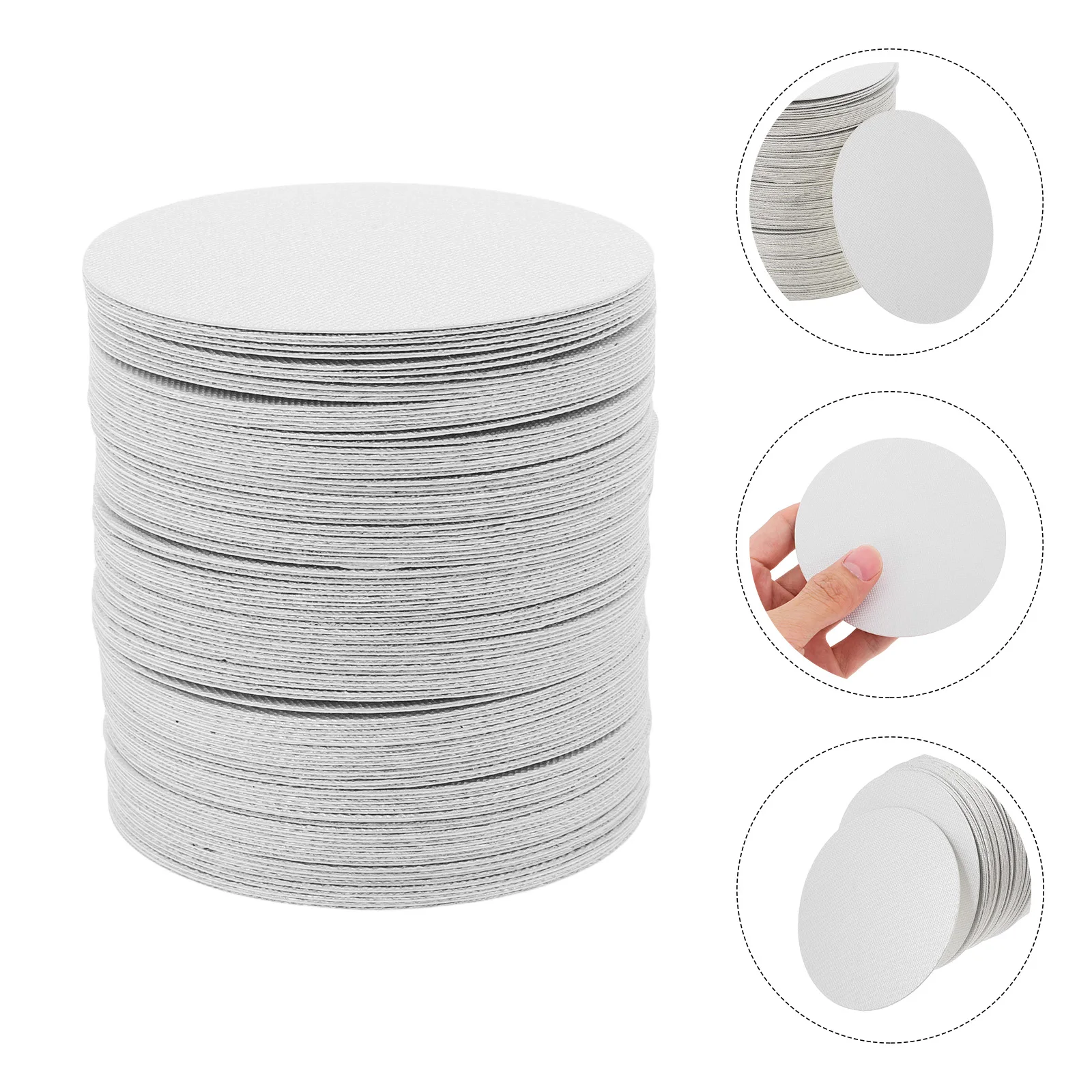 

100pcs Aluminum Foil Cap Heat Resistant Leakproof Sealing Gaskets Plastic Bottle Jar Lid Liners Food Pharmaceutical