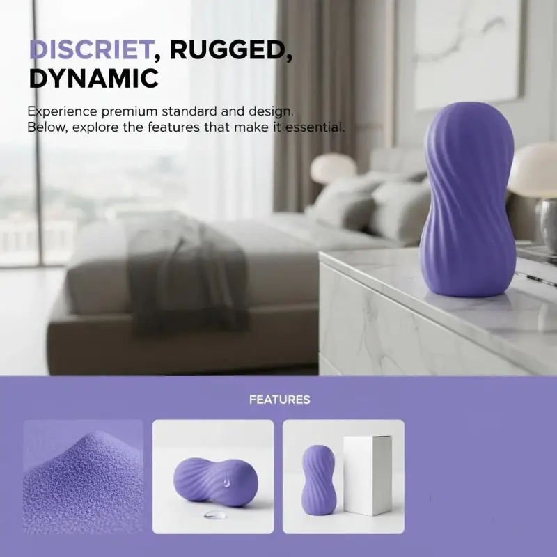 For Men Portable Pocket Glans Masturbation Egg Soft TPE Male Masturbator Cup Realistic Vagina Anal Tight Pussy Adult Sex Toys - Image 5