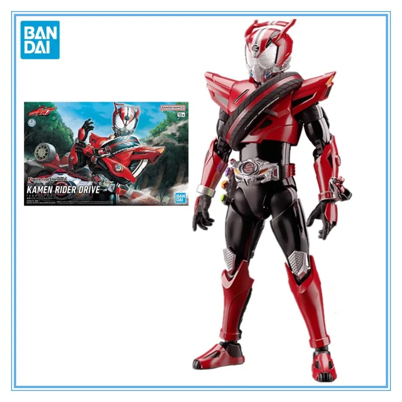 

Bandai Original Figure-rise Anime Standard Masked Kamen Rider DRIVE Figure Model Anime Action Figure Toys Gifts for Children