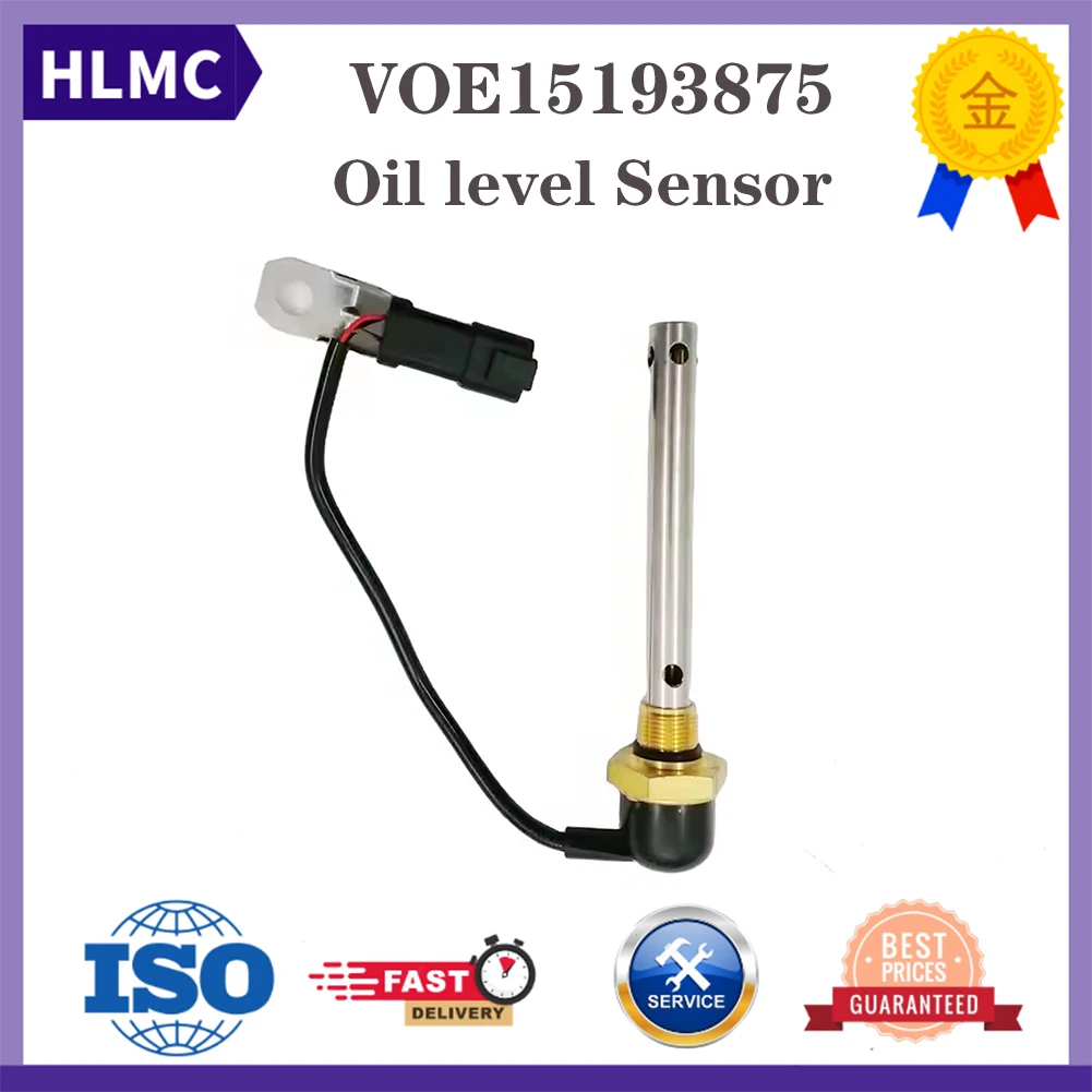 Construction Machinery Parts VOE15193875 Oil Level Sensor Dump Truck A25E A25F A25G A30E A30F A30G A35E A35F A35G A40E A40F A40G