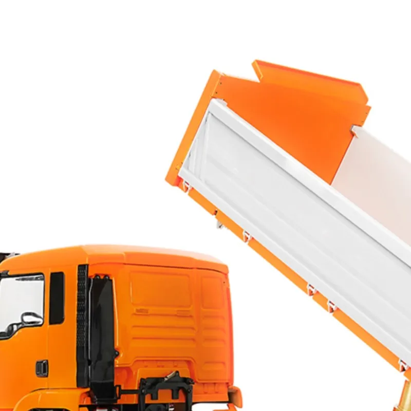 

LESU Hydraulic Dump Truck TGS Dumper 1/14 RC RTR Light Sound System 6x6 Metal 3 Speed Battery I6S Radio 3 Ways RC Tipper Car Toy