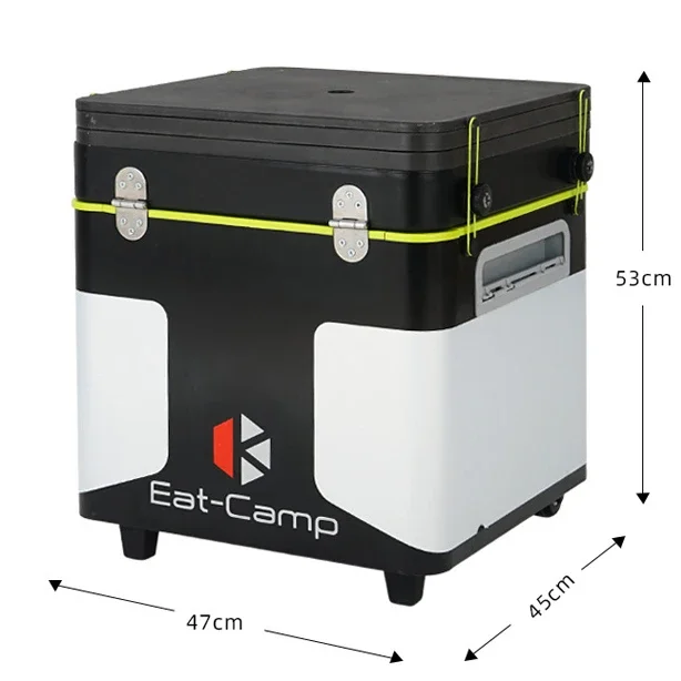 Outdoor Camping Portable Folding Multifunction Camping Box cooking Mobile Kitchen  Kitchenette With Cooker Table