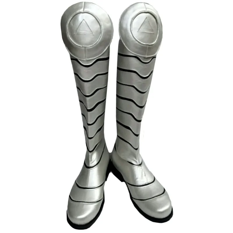 e;4,v'6;g.7/2Botas de cosplay para juegos, zapatos de botín para X-Men Gambit, accesorios de disfraz para fiestas de Halloween, hechos a medida3;d'6,c8,h/