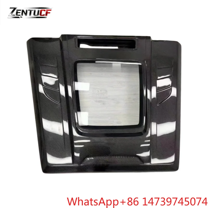 Transparent Carbon Fiber Engine Hood W463 G-Class G63 G500 G550 High Performance Front Bonnet PartsCar Parts And Car Kits
