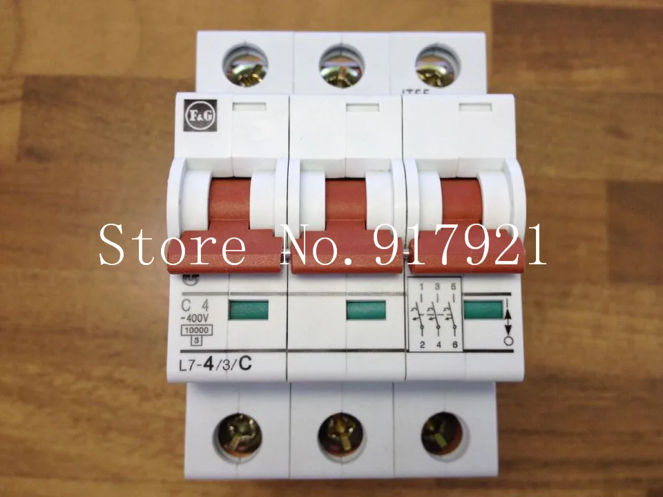 [ZOB] The original German MOELLER Moeller L7-4/3/C imported miniature circuit breaker 4A3P air switch  -