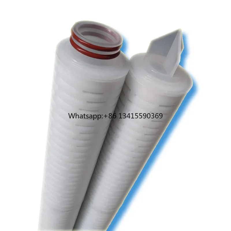 

New 1-200 Micron Polypropylene Pleated Water Filter Element for RO Water Treatment for Hotels