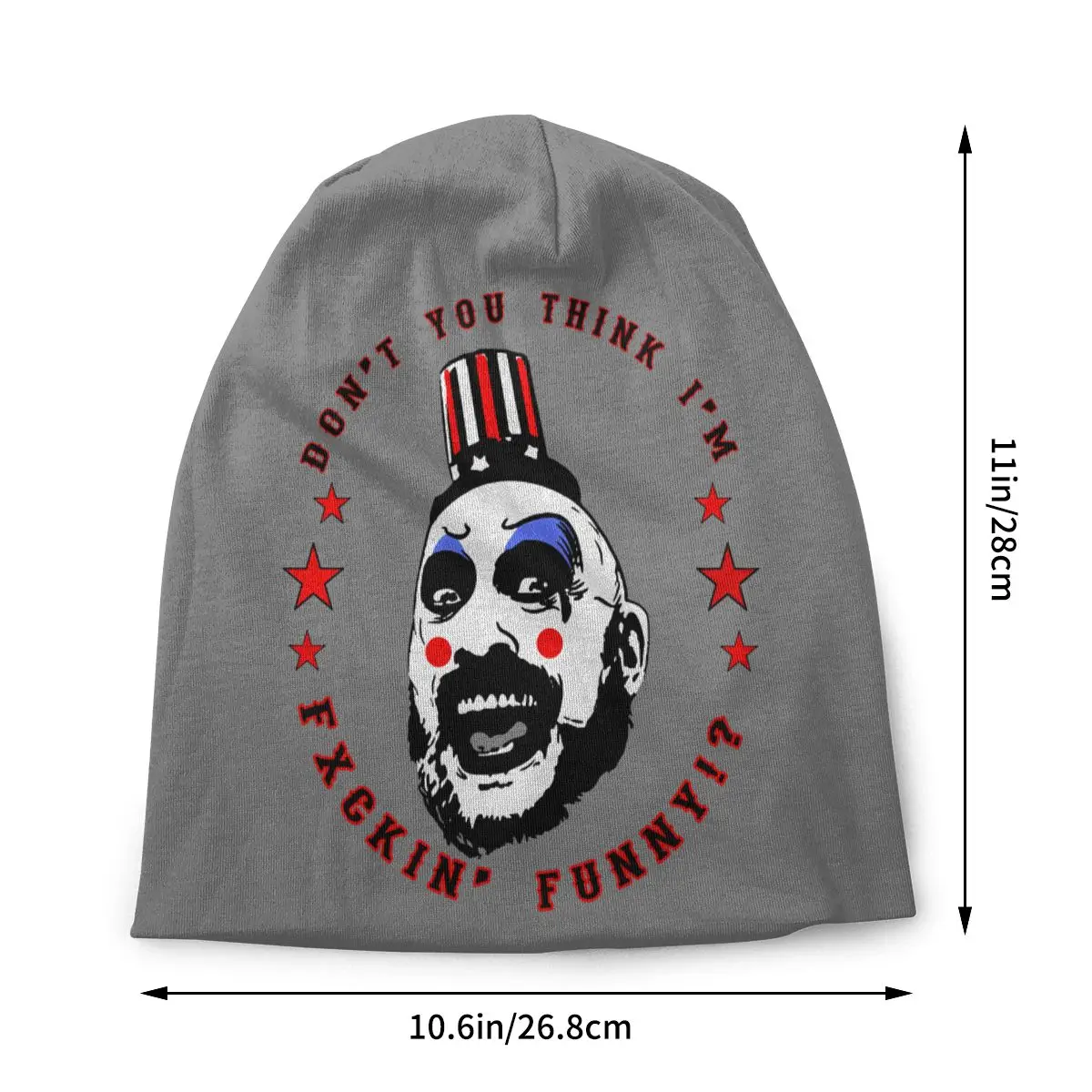 House Of 1000 Corpses Horror Movie   Fashion Thin Hats Retro Rob Zombie Halloween Bonnet Hipster Skullies Beanies Caps