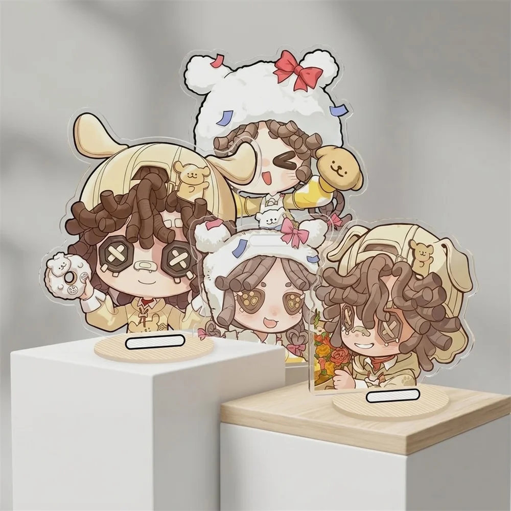 10CM Anime Identity V Acrylic Keychain Stand Model Ornament Accessories Goods Christmas Gifts