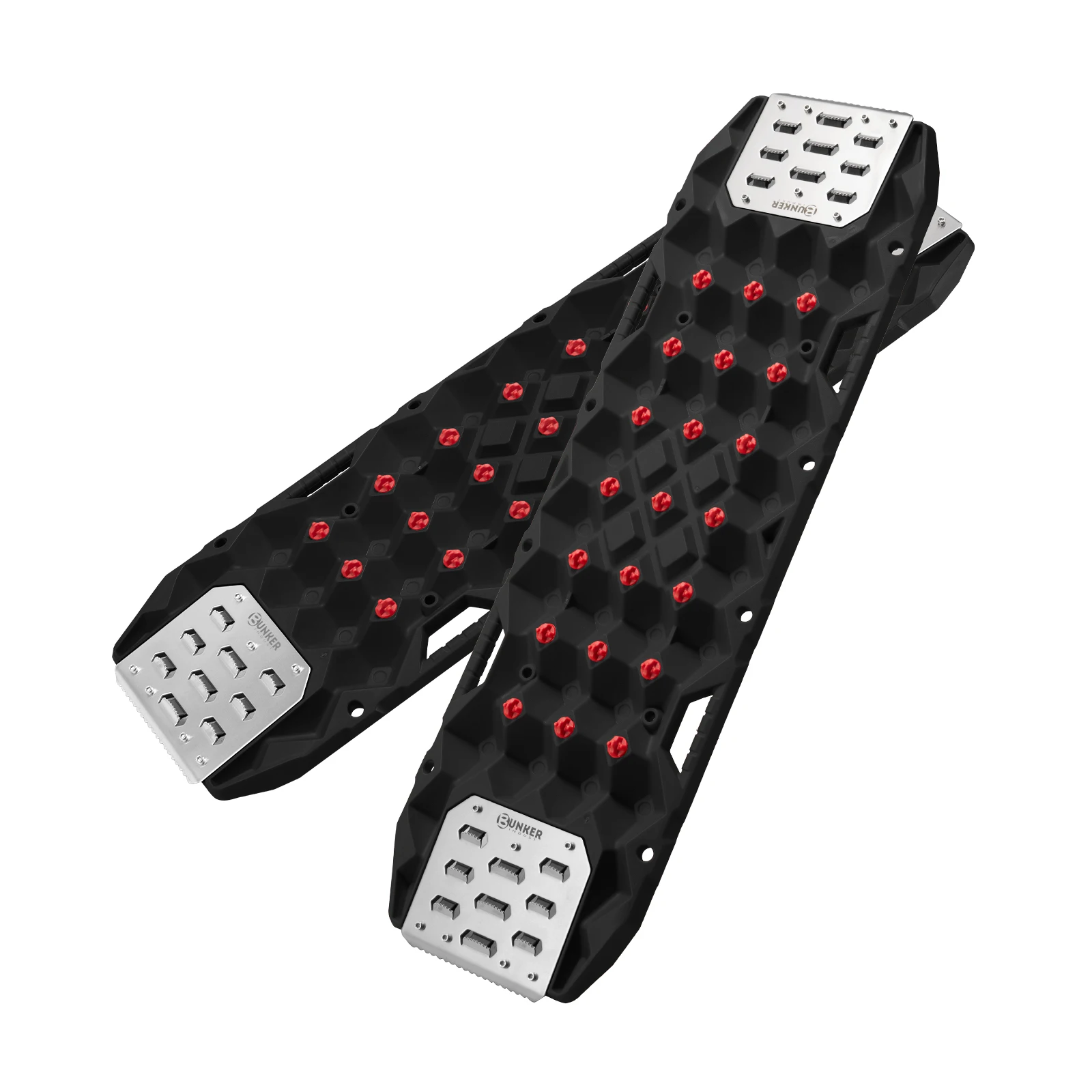 HeavyRecovery Tracks Non-Slip Traction Boards for Sand Mud Snow Offroad 4x4