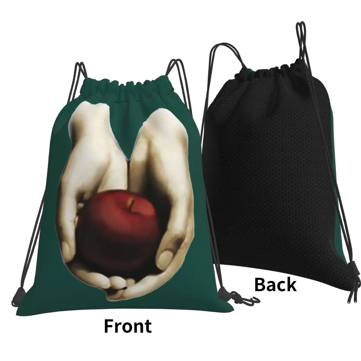 Twilight Saga Apple Cover Backpacks Multi-function Drawstring Bundle Pocket Sports Bag Book Bags for Travel School