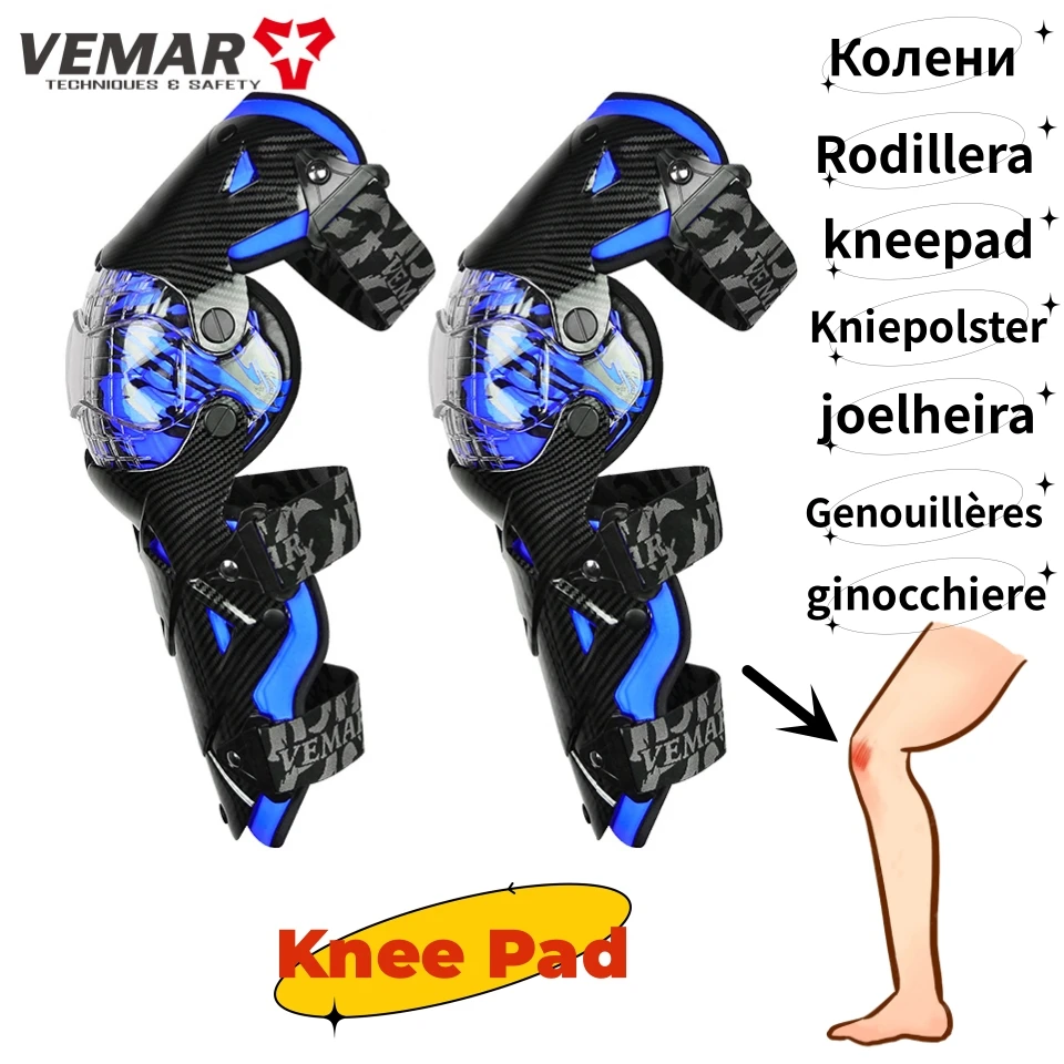 

Motorcycle Knee Protection Motocross Protector Pads Guards Rodillera de motocicleta y codo Protective Gear Knee Pads