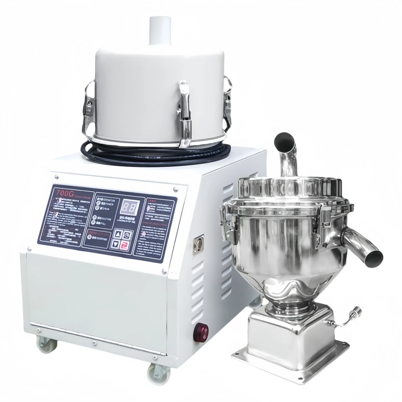 Automatic Plastic Vacuum Hopper Loading 700G Feeder Suction Machine