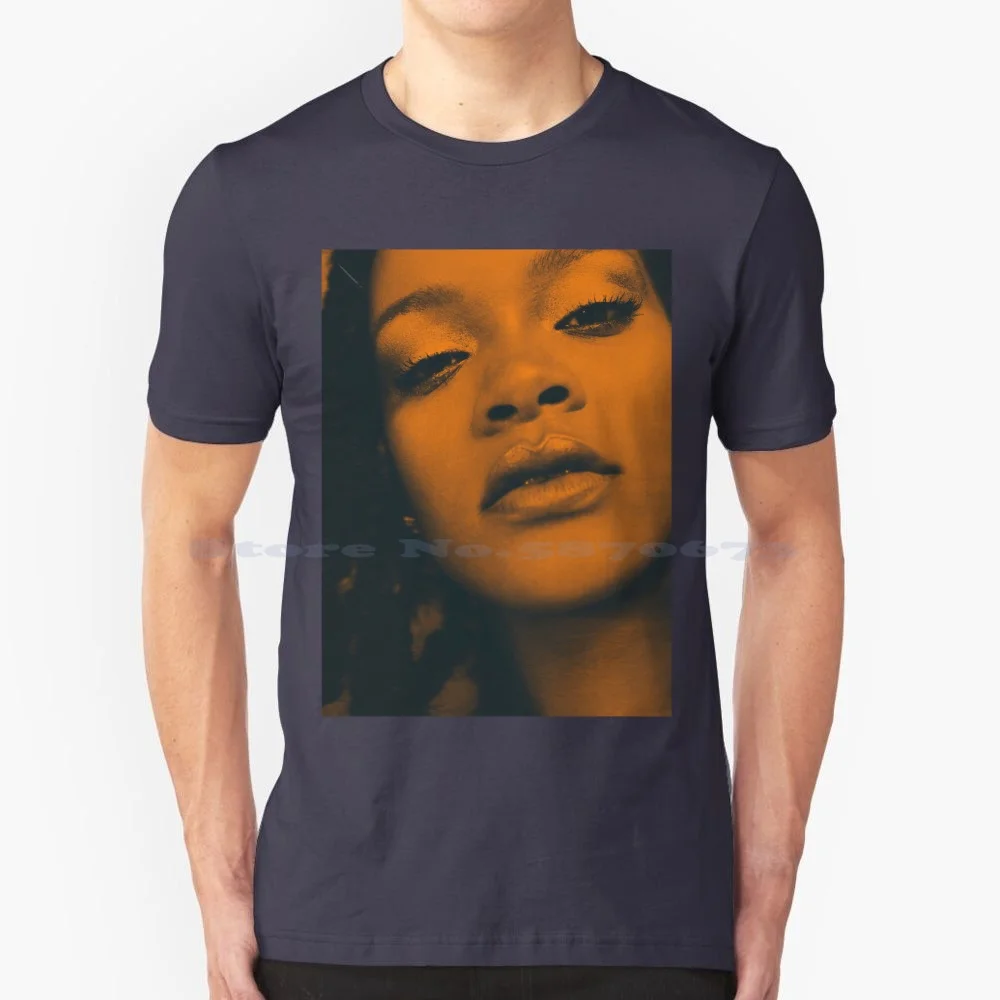 Rih006 T Shirt 100% Cotton Tee Dual Color Graphic Aesthetic Smoke Modelo Rnb R B Singers Musica Quotes 90s Cine Word Lettering